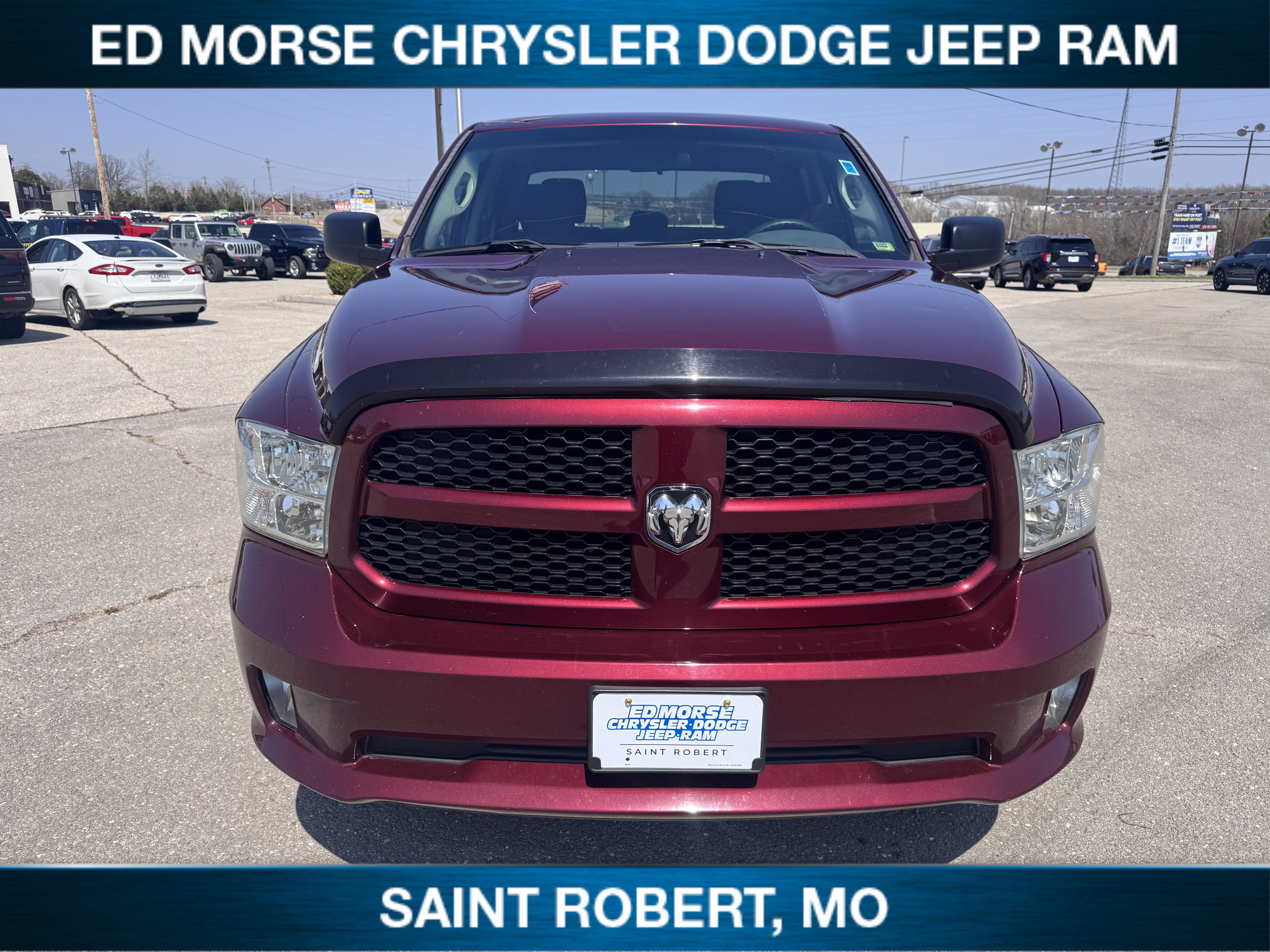 Used 2017 RAM Ram 1500 Pickup Express with VIN 1C6RR6KT8HS693429 for sale in Saint Robert, MO