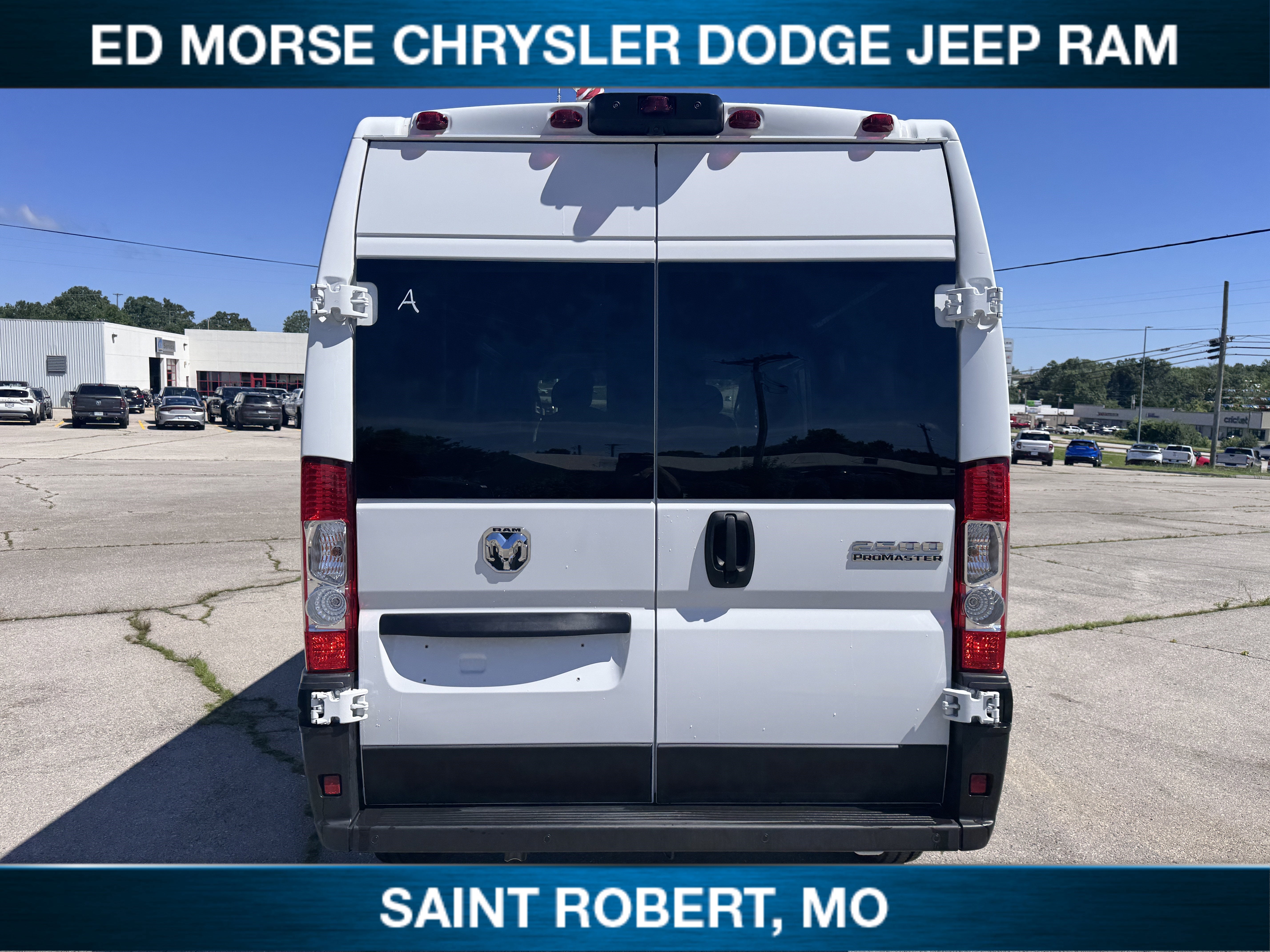 2025 RAM ProMaster Cargo Van Tradesman