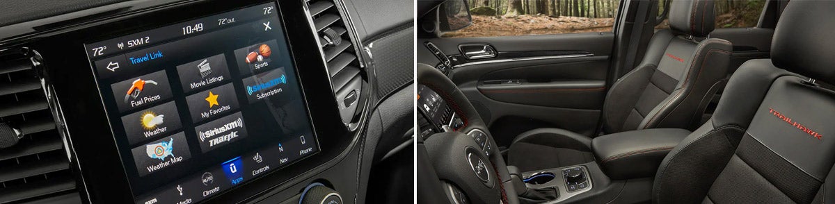 2021 Grand Cherokee interior