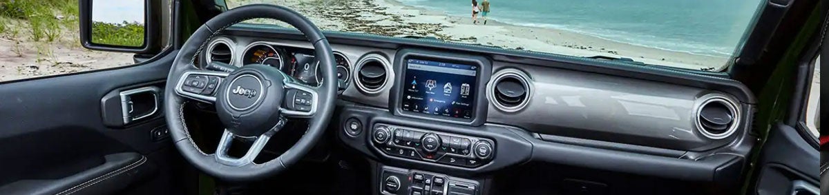 Jeep Wrangler interior